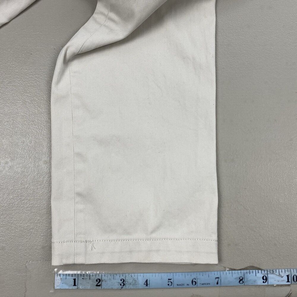 Armani Jeans Womens 28 Beige Mid Rise Ankle Straight Stretch 30x27 Neutral AJ - Picture 11 of 16